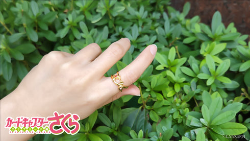 『カードキャプターさくらクリアカード編』リング型イヤーカフ 1.封印の鍵